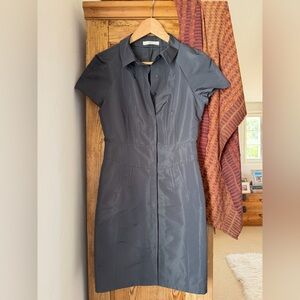 Prada Charcoal shirt dress